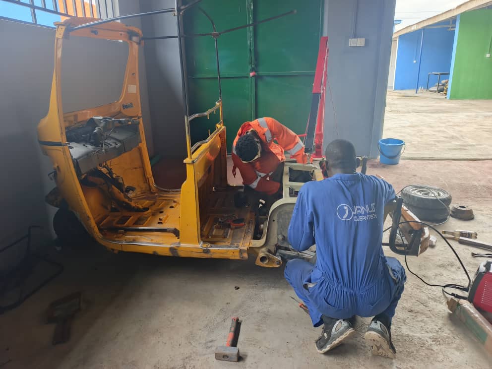 ICE Keke to e-Keke Conversion